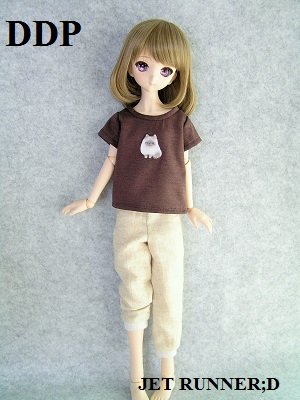 画像8: [M]ゆるロングパンツ（アイボリー/グリーン）