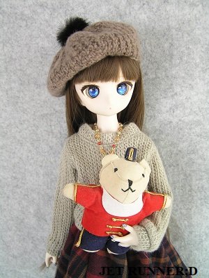 画像6: ニットベレー帽（ピスタチオ/ベリー/ココア）