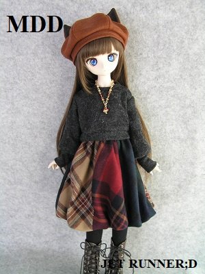 画像3: [M]ロングカフスのカットソー（ダークグレー）