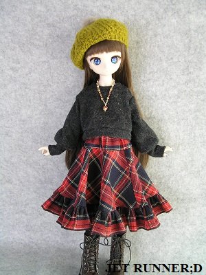 画像3: ニットベレー帽（ピスタチオ/ベリー/ココア）