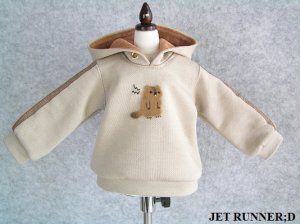 画像1: [M]マーモットパーカー（モカ）