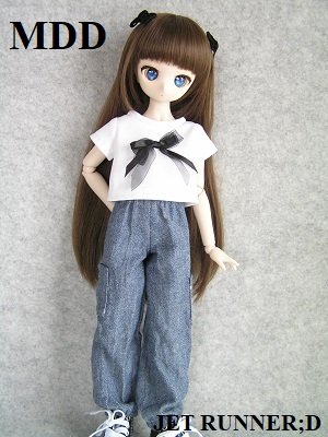 画像5: [M]シンプルリボンTシャツ（白）