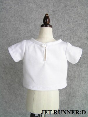 画像2: [M]シンプルリボンTシャツ（白）