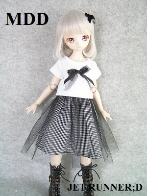 画像4: [M]シンプルリボンTシャツ（白）