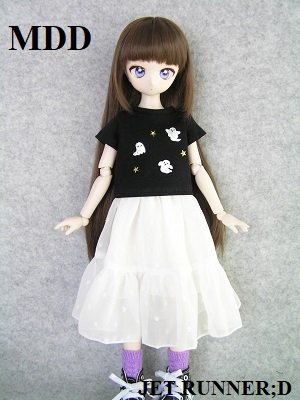 画像6: [M]星空でダンスするオバケTシャツ