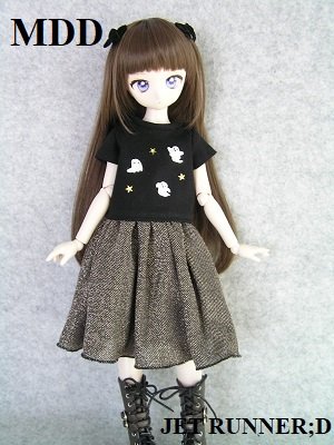 画像5: [M]星空でダンスするオバケTシャツ