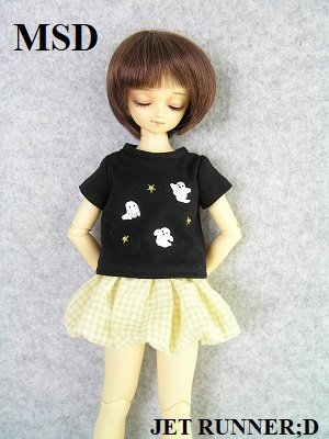 画像10: [M]星空でダンスするオバケTシャツ