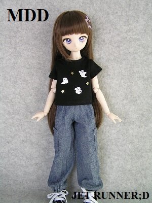 画像8: [M]星空でダンスするオバケTシャツ