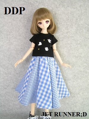 画像9: [M]星空でダンスするオバケTシャツ