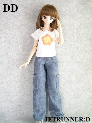 画像2: ★DD★カーゴパンツ（ブルー）