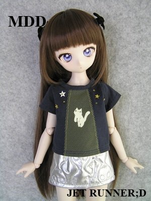 画像5: [M]グレイメタルミニスカート