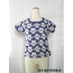 画像: おばけTシャツ（紺）