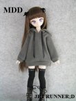 画像5: [M]シンプルパーカーワンピース