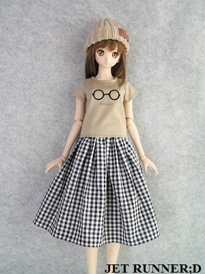 画像: ひげorめがねTシャツ