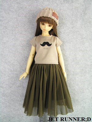画像: ひげorめがねTシャツ